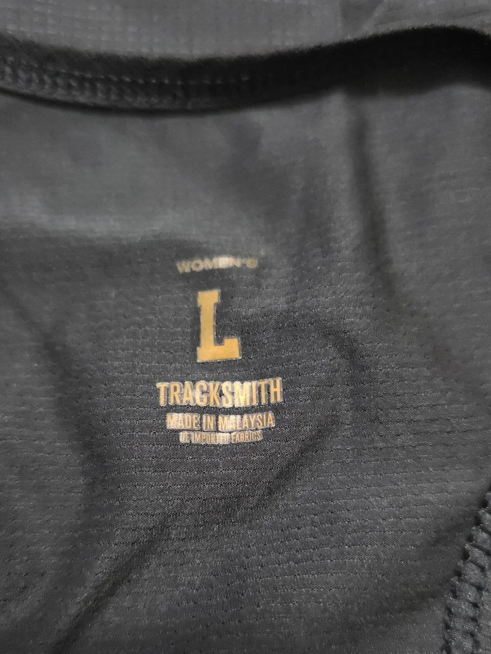 Tracksmith Twilight Tank in Black Size Large